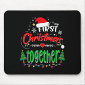 Our First Christmas Together 2021 1st Christmas Mousepad (Vorne)