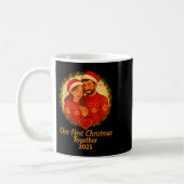 Our First Christmas Together 2025 Matching Couple  Kaffeetasse (Links)
