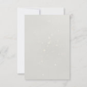 Our First Christmas Together – Personalized Dankeskarte (Rückseite)