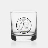Our First Father's Day Together - Personalized  Whiskyglas (Vorderseite)