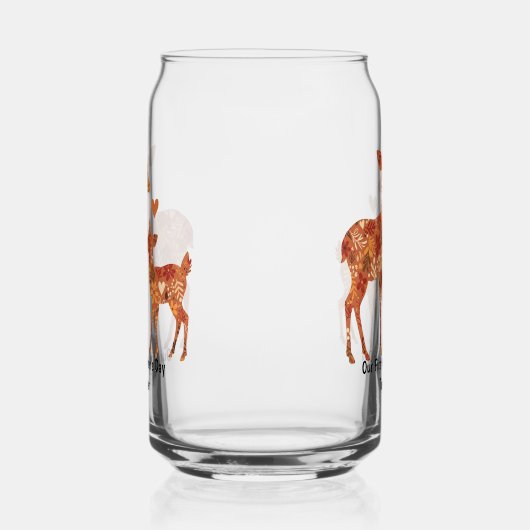 Our First Mother’s Day Together – Floral Deer Drin Dosenglas (Links)