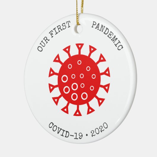Our First Pandemic Keramik Ornament (Links)