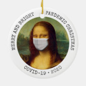 Our First Pandemic Keramik Ornament (Hinten)