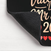 Our First Valentines As Mr And Mrs 2026 Mousepad (Ecke)