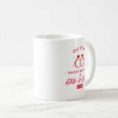 Our First Valentine's Day as Mr & Mrs 2026 Kaffeetasse (VorderseiteRechts)