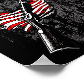 Our Forefathers Would Be Shooting By Now Us Flag ( Poster (Ecke)