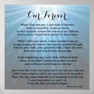 Our Forever ©2014 by Trinka Polite (poster) Poster