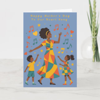 Our Heart Song Mother's Day Card Feiertagskarte