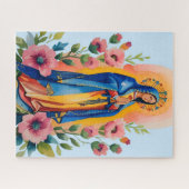 Our Lady Guadalupe Mexican Saint Virgin Mary  Puzzle (Horizontal)