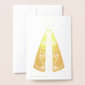 Our Lady of Aparecida Folienkarte (Rückseite mit Umschlag)