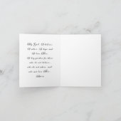 Our Lady of Fatima Greeting Card Karte (Innenseite)