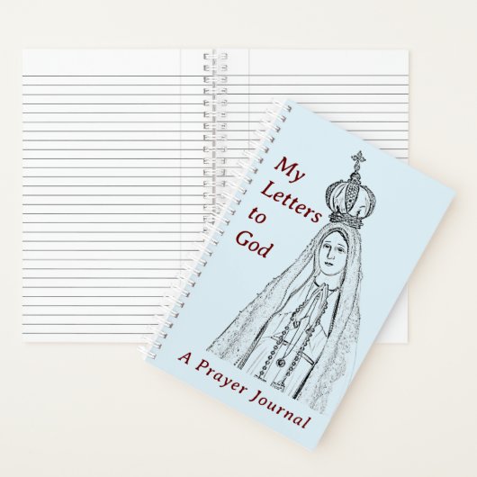 Our Lady of Fatima Prayer Journal Spiral Notebook Notizblock (Innen)