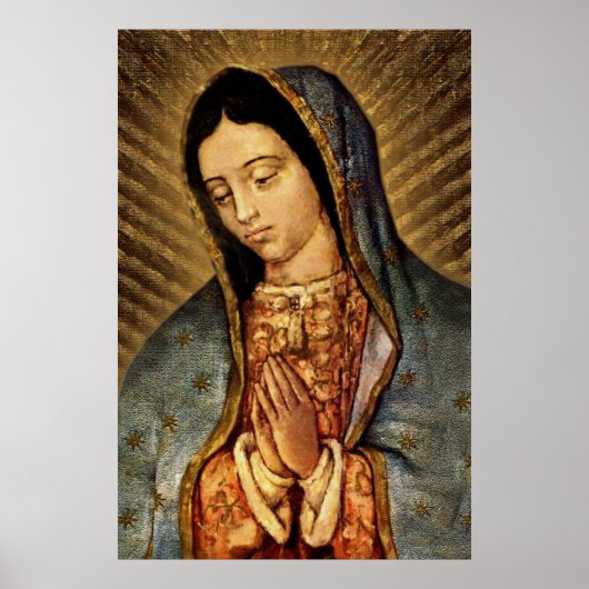 Our Lady of Guadalupe Devotional Image Poster (Vorne)