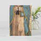 Our Lady Of Guadalupe Einladung (Stehend Vorderseite)