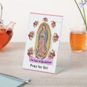 Our Lady of Guadalupe Folded Greeting Card Sockelschild (In SItu)
