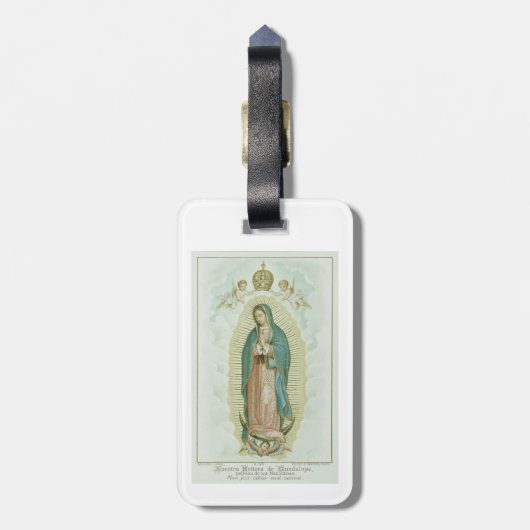 Our Lady Of Guadalupe Gepäckanhänger (Rückseite vertikal)