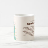 Our Lady of Guadalupe kawaii style with prayer Kaffeetasse (Mittel)