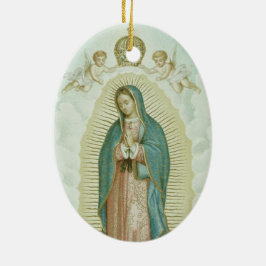 Our Lady Of Guadalupe Keramik Ornament