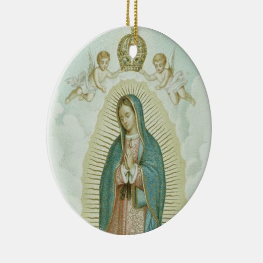 Our Lady Of Guadalupe Keramik Ornament (Rechts)