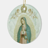Our Lady Of Guadalupe Keramik Ornament (Links)