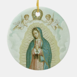 Our Lady Of Guadalupe Keramik Ornament