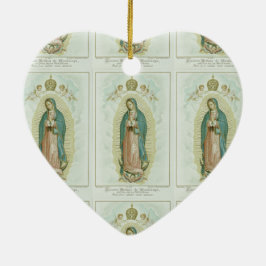 Our Lady Of Guadalupe Keramikornament