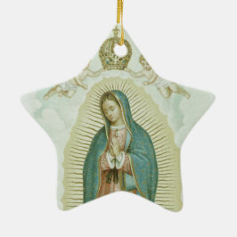 Our Lady Of Guadalupe Keramikornament