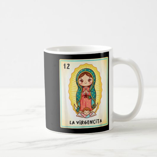 Our Lady Of Guadalupe La Virgencita Mexico For Kid Kaffeetasse (Rechts)