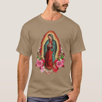 Our Lady of Guadalupe Meican Virgin Mary Meico fun T-Shirt