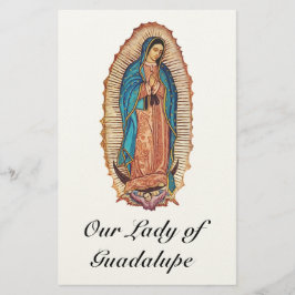 Our Lady of Guadalupe Miraculous Tilma Fine Art Briefpapier
