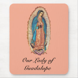 Our Lady of Guadalupe Miraculous Tilma Fine Art Mousepad