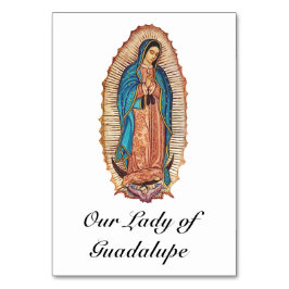 Our Lady of Guadalupe Miraculous Tilma Fine Art Tischnummer