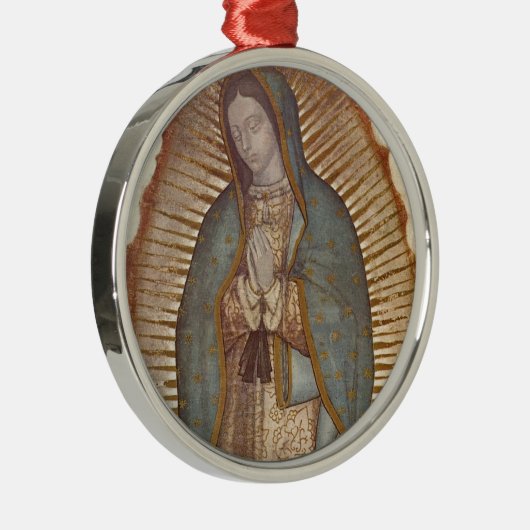 Our Lady of Guadalupe Ornament Aus Metall (Rechts)