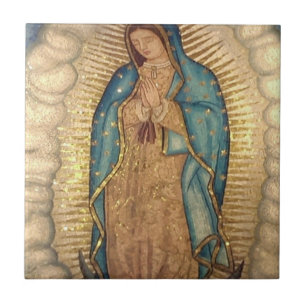 Our Lady of Guadalupe Painting Fliese