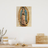 Our Lady Of Guadalupe Poster (Küche)