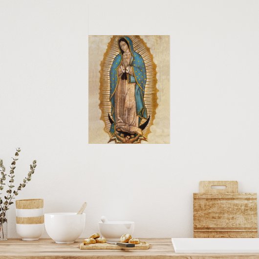 Our Lady Of Guadalupe Poster (Küche)