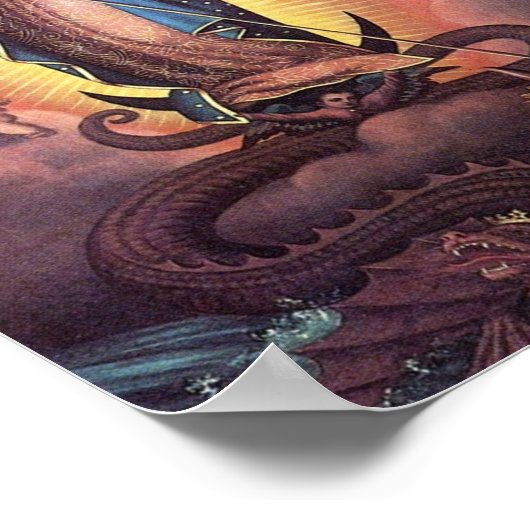 Our Lady Of Guadalupe Poster (Ecke)