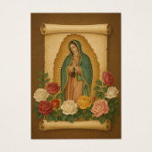 Our Lady of Guadalupe Prayer Holy Card (Vorderseite)