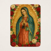Our Lady of Guadalupe Prayer Holy Card (Vorderseite)