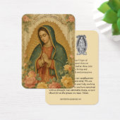 Our Lady of Guadalupe Prayer Holy Card (Schreibtisch)