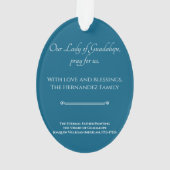 Our Lady of Guadalupe | Religious Keepsake Ornament (Rückseite)