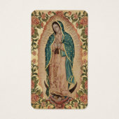 Our Lady of Guadalupe Spanish Memorial Prayer Card (Vorderseite)