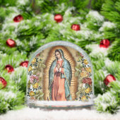 Our Lady of Guadalupe Surrounded by Roses Schneekugeln (Weihnachten)