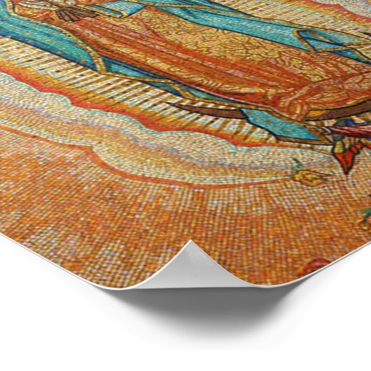 Our Lady of Guadalupe Version Poster (Ecke)