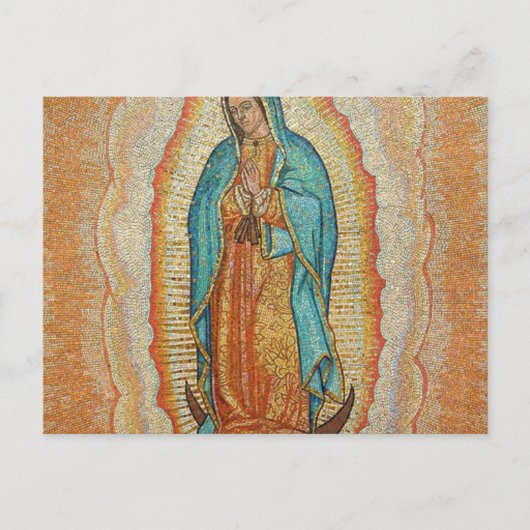 Our Lady of Guadalupe Version Postkarte (Vorderseite)