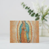 Our Lady of Guadalupe Version Postkarte (Stehend Vorderseite)
