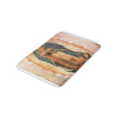 Our Lady Of Guadalupe Vintage Badematte (Schrägansicht)