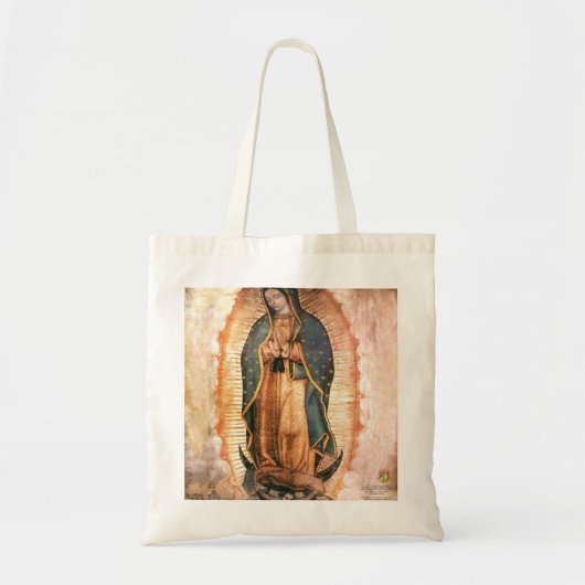 Our Lady Of Guadalupe Vintage Tragetasche (Vorne)