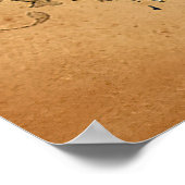 Our Lady of Guadalupe Virgin Mary Catholic Mexico  Poster (Ecke)