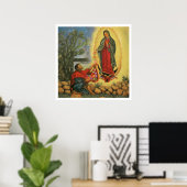 Our Lady of Gudalupe poster (Heimbüro)
